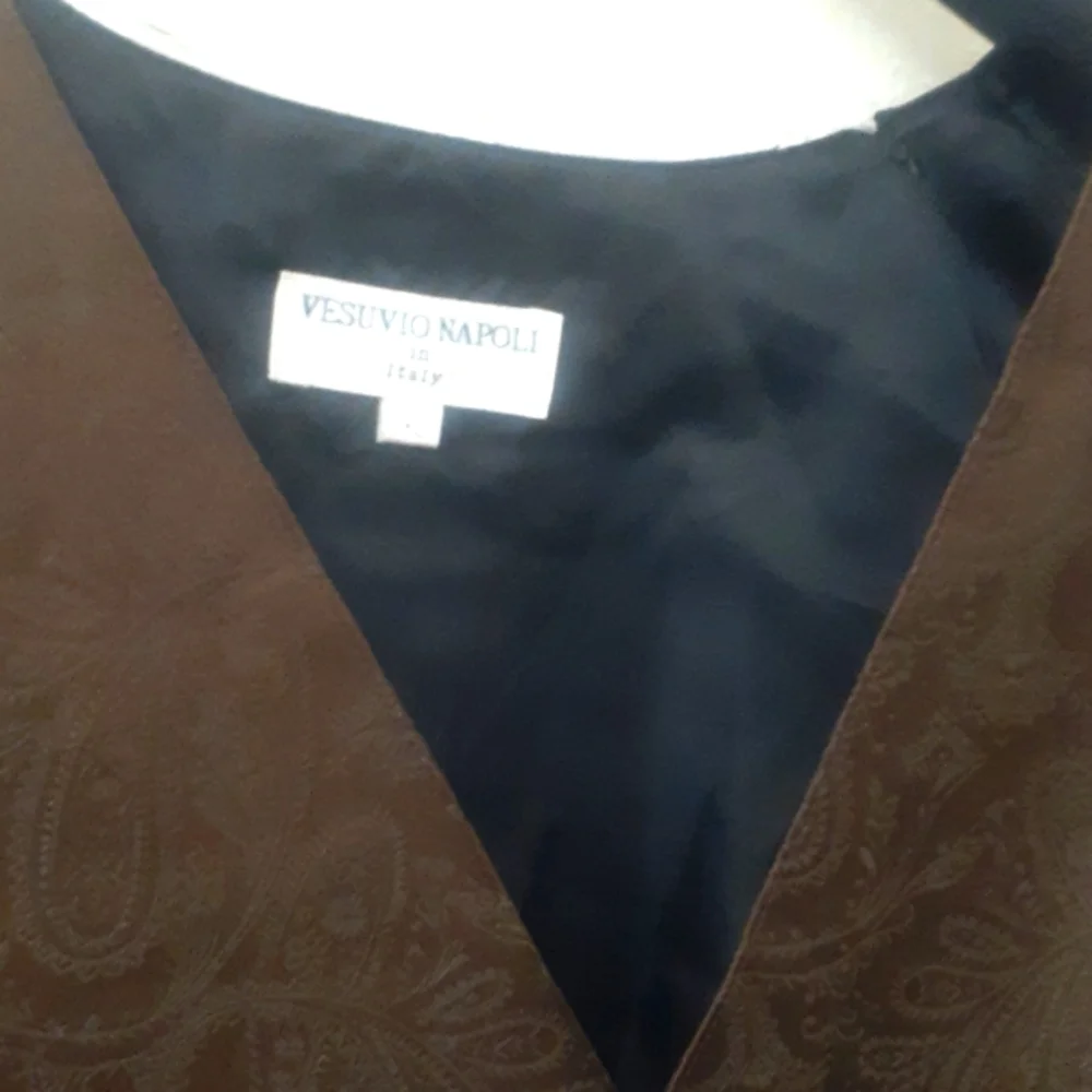 Vesuvio Napoli | Vest Brown Size: M Made i…